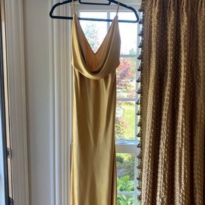 Yellow MIDI Dress